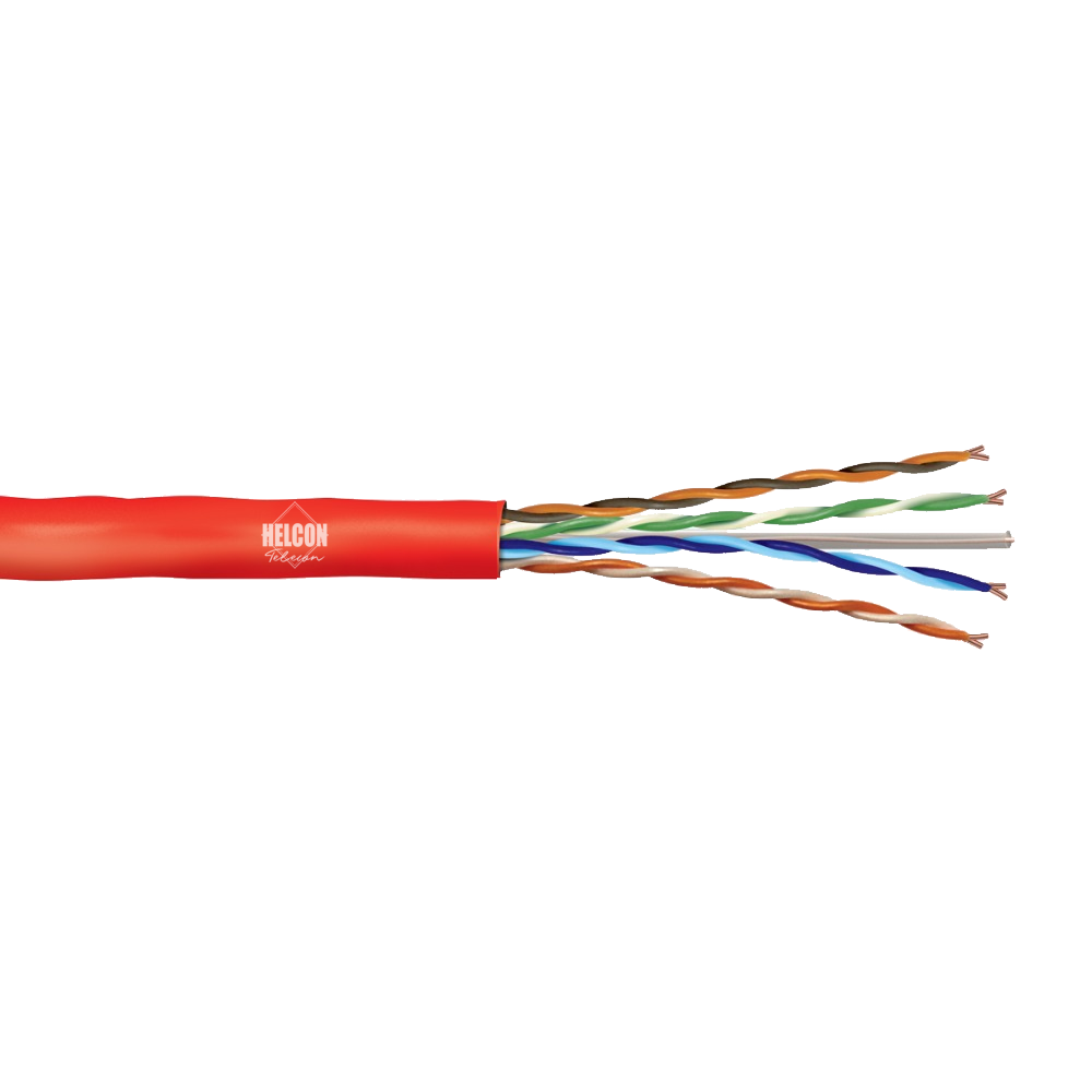 Cabo LAN UTP Cat.6 4 pares 23 AWG CMX Helcon