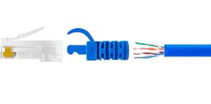Montagem de um patch cord