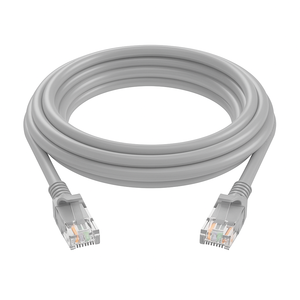 Patch Cord Categoria 6 50cm Cinza LSZH