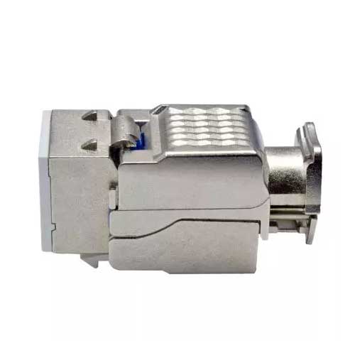 Conector Keystone RJ45 Fêmea IDC Categoria 6 Blindado